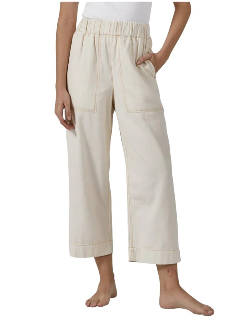 Thrills EASE UTILITY PANT HERITAGE WHITE CITRUS Women's 4